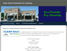 Tablet Screenshot of cleansmartva.com